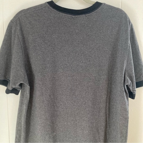 Disney Mens Mickey Mouse Distressed Graphic Wash Gray Shirt Med - Picture 5 of 6